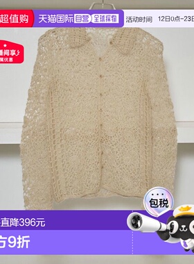 日本直邮TODAYFUL 钩针针织衫中长款长袖轻薄款货号 12520511