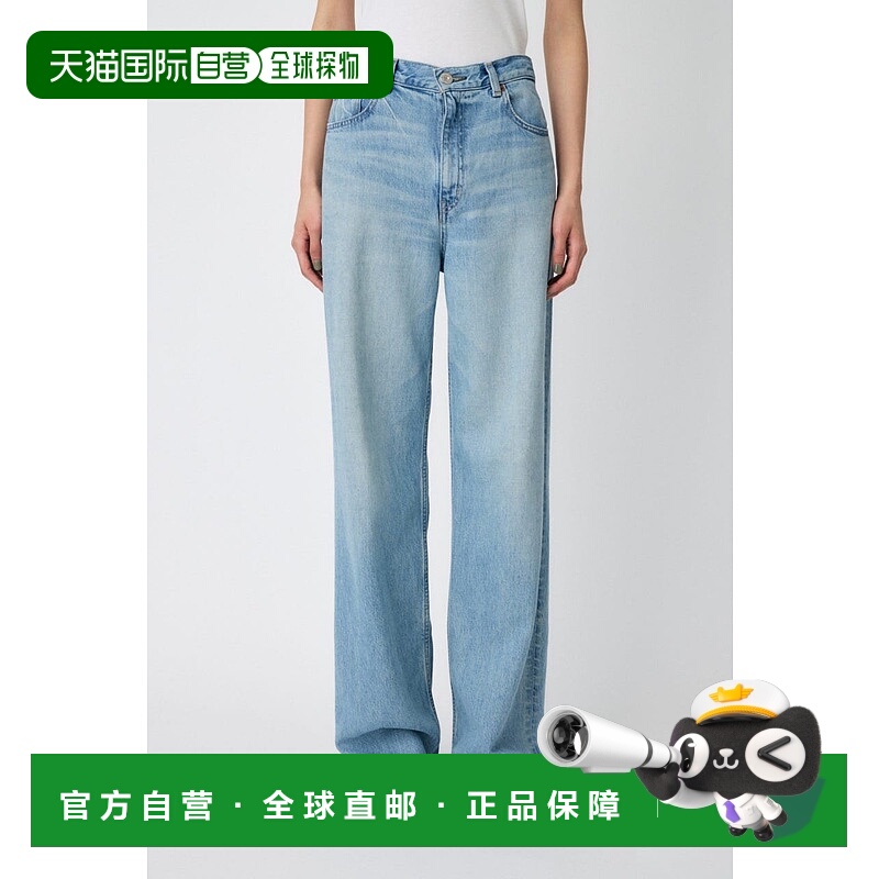 日本直邮MOUSSY TENCEL(TM) DENIM牛仔裤直筒裤
