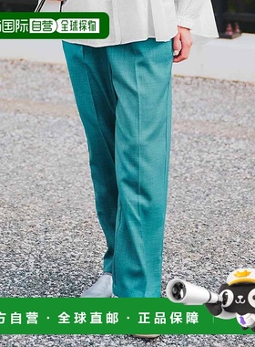 1h可退 日本直邮Live in Comfort 女士休闲麻纹直筒休闲裤 G31612