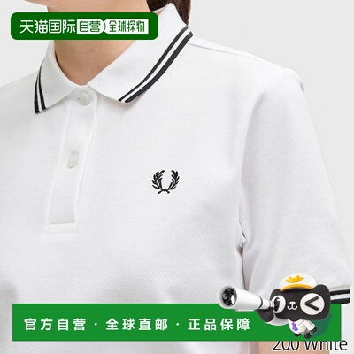 日本直邮Fred Perry G3600 Tipline Polo衫Fred Perry 女士 Kanok