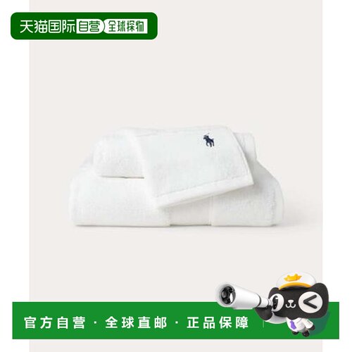 日本直邮RALPH LAUREN HOME Polo 手巾（纯白100）