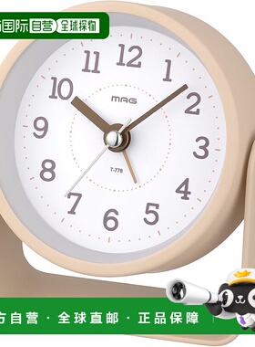 【日本直邮】MAG（饰品）装饰闹钟 象牙白 T-778A IV-Z