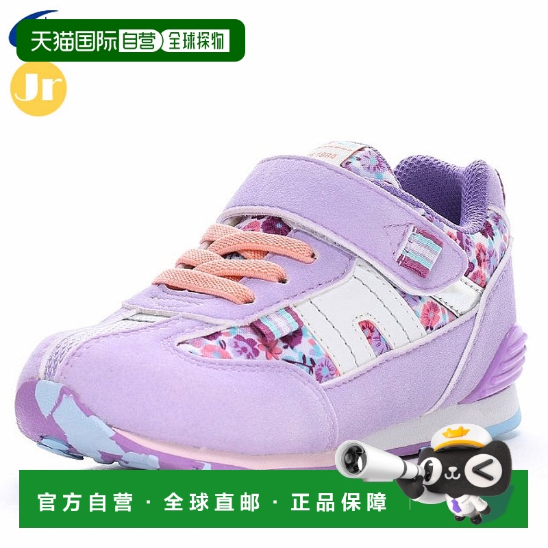 日本直邮Moonstar 儿童鞋 CR C2326HI 淡紫色 MOONSTAR 12185449
