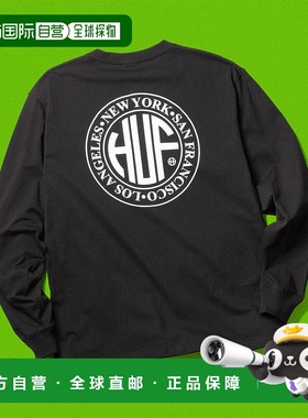 1h可退 日本直邮HUF 男女同款重磅长袖T恤 25S_TS80221