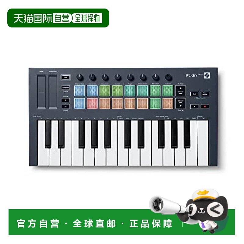 Novation诺维逊FLkeyMini USB MIDI电子琴