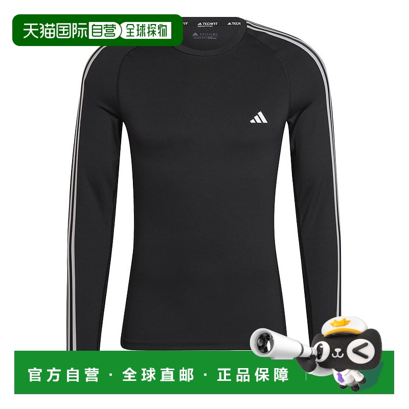 日本直邮 Adidas M TF 3S LS T恤 健身跑步T恤 [DB108-HD3532]