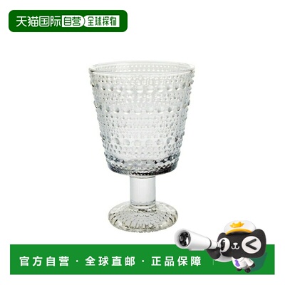 日本直邮Iittala Kastehelmi 通用玻璃杯260ml透明