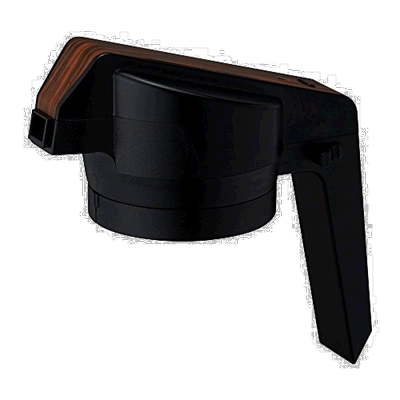 【日本直邮】DOSHISHA 啤酒杯起泡器 黑 音波式  绢泡式