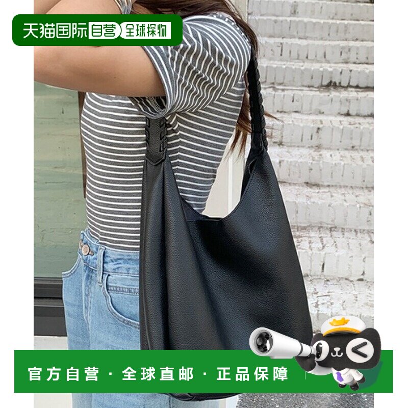 日本直邮Alum' 女士 编织手柄霍博手提包托特包单【付后1h可退】