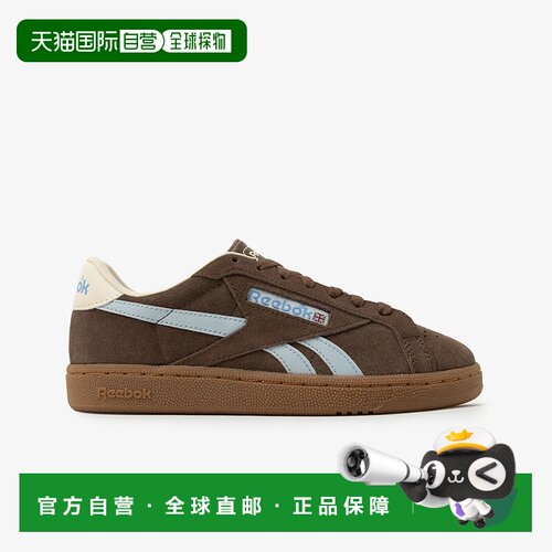 日本直邮Reebok Club C Grounds UK 棕色