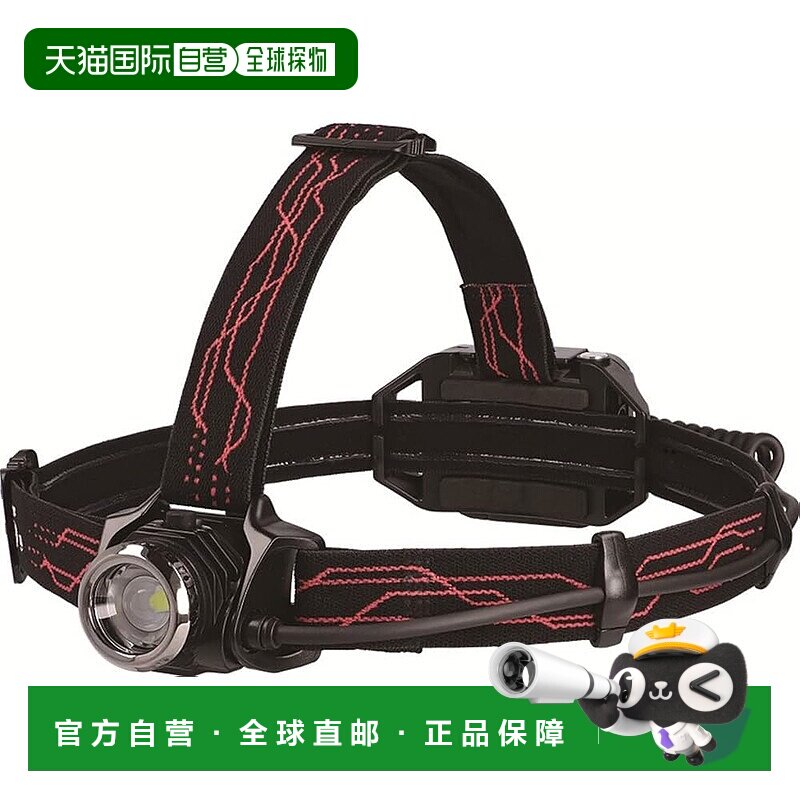 【日本直邮】GENTOS 550流明头灯 后灯 USB充电 GH-201RG支架