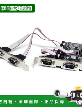 【日本直邮】Startech.com串行4端口扩展PCIe卡 PEX4S553