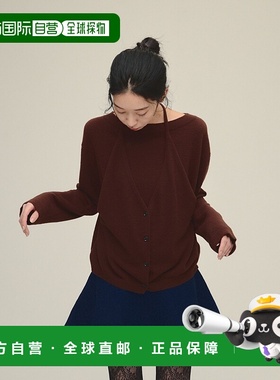 1h可退 日本直邮eL 女装 12G蓬松叠层套头衫 半高领长袖设计 5880