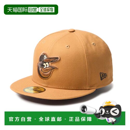 日本直邮59FIFTY MLB 鸭绒帆布 巴尔的摩金莺 浅青铜色