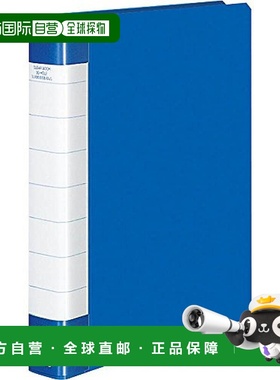 【日本直邮】kokuyo国誉文件夹A4文件夹蓝色ra-J730B做工精致