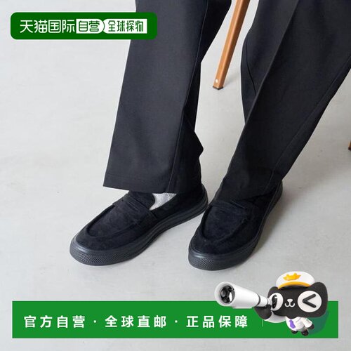 日本直邮COEN男士绒面质感运动鞋底乐福鞋