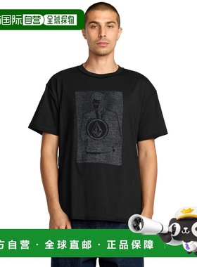 日本直邮VOLCOM 男女同款 全棉宽松半袖T恤 舒适圆领设计 原创图