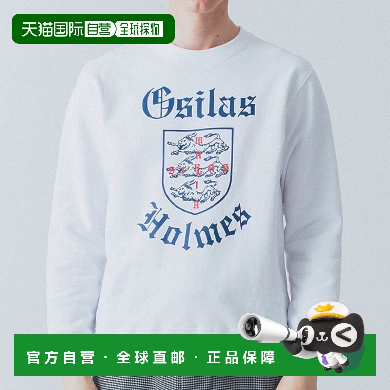 日本直邮Silas 男士运动衫 [110243012003 FW24] 3 GOATS 运动衫