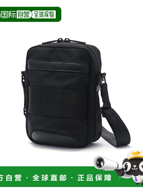 日本直邮BRIEFING 男士尼龙轻便1.2L单肩包 [BR470AM002322] 黑色