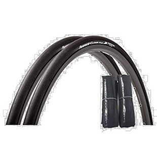 【日本直邮】Panaracer自行车外胎黑色小巧耐用替换零件简约手动