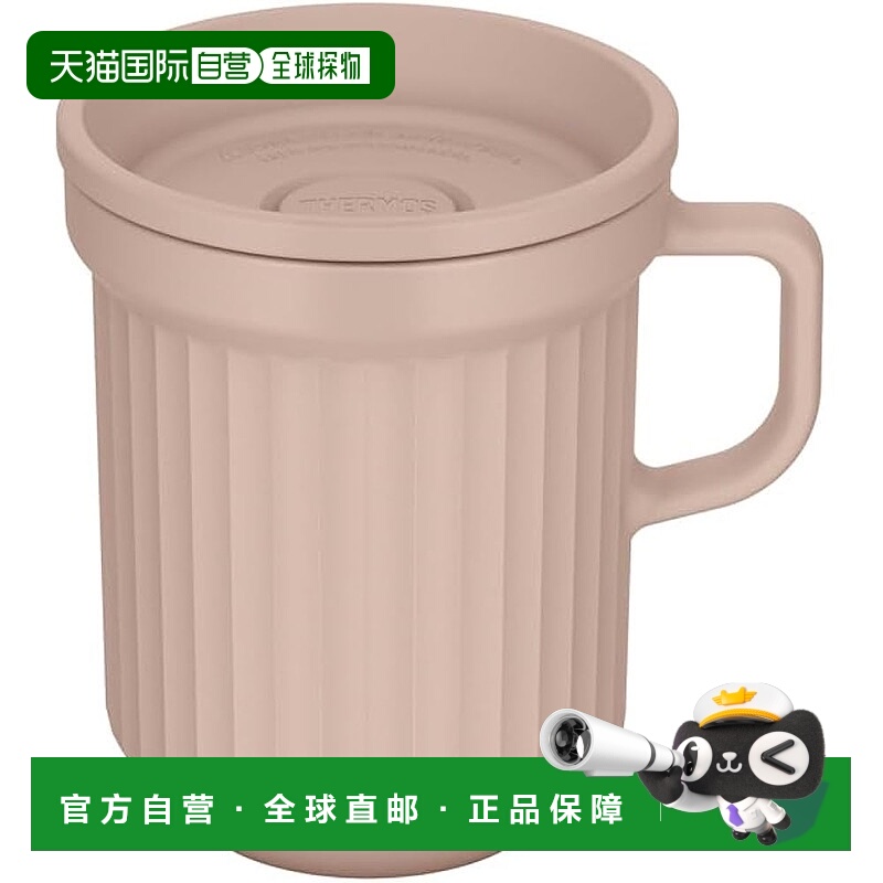 【日本直邮】Thermos 汤杯 320ml 杏仁米色 DJ-320 AMBE膳魔师