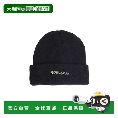 1h可退 日本直邮FUCKING AWESOME 男士金属徽章简约针织冷帽 FAMS