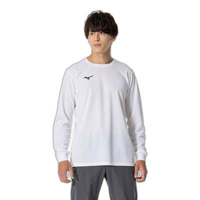 日本直邮MIZUNO T 恤长袖男女通用 T 恤男式 32MAB15801