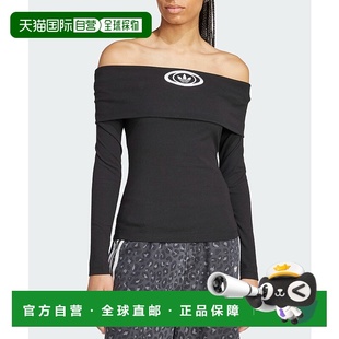 上衣 1h可退 女士紧身露肩长袖 Originals SV217 日本直邮adidas