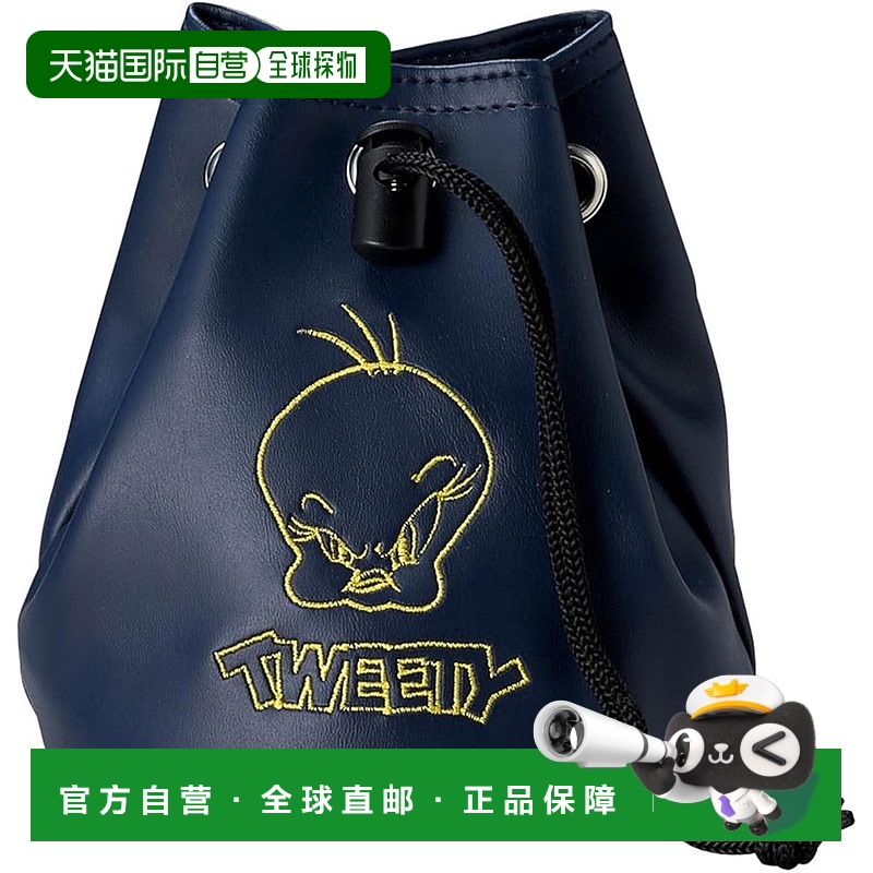【日本直邮】丸真 高尔夫球盒 Looney Tunes Vivid Tweety 410504