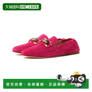 1h可退 日本直邮FABIO RUSCONI女士羊皮彩色平底乐福鞋 613200815