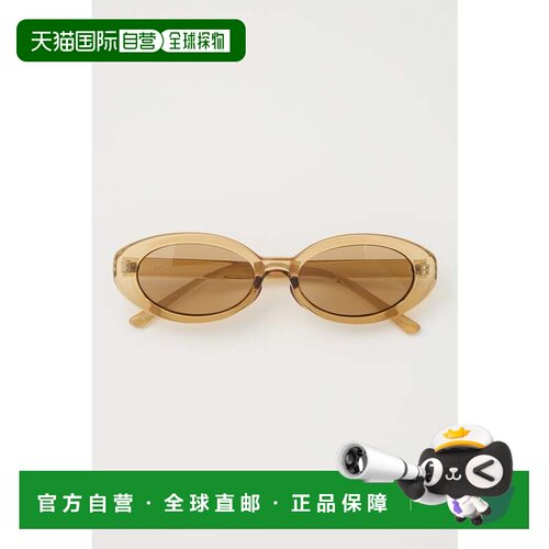 日本直邮ROUND SLIM 眼镜 黄色