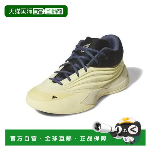 日本直邮adidas Dame 10 柔软舒适 防滑耐磨 低帮 篮球鞋 男款 黄