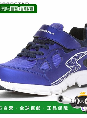 日本直邮Moonstar SUPERSTAR SS J1218 蓝色儿童运动鞋这款运动鞋
