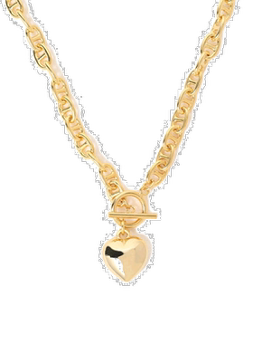 1h可退 日本直邮Ray BEAMS 女士海洋链条心形吊坠项链 时尚潮流配