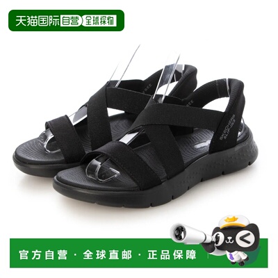 日本直邮SKECHERS 141489 GO WALK FLEX SANDAL GLIMMER 拖鞋 黑