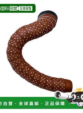 【日本直邮】GORIX 自行车穿孔通风纤细纤维带（棕色）