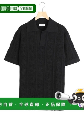 1h可退 日本直邮JIL SANDER 男士简约设计针织POLO衫 J21GL0112J1