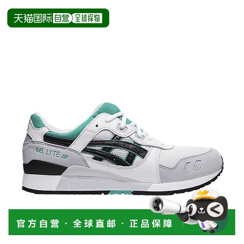 日本直邮Asics Gel-Lyte 3 低帮 跑步鞋 男女同款 灰白