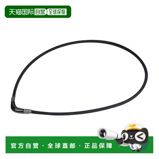 【日本直邮】法藤羽生结弦同款RAKUWA水溶钛颈环 V字形 黑 50cm