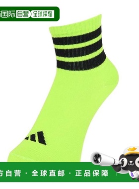 日本直邮adidas 成人运动短袜 黄色 S码 [ODV79-KK8027]