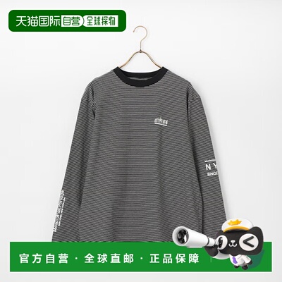 日本直邮Manhattan Portage 曼哈顿邮差包 男士 纯棉长袖T恤 城市