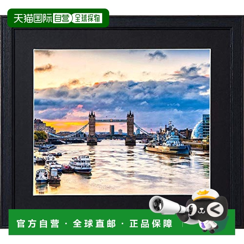 【日本直邮】Kenko肯高镜框木制前面玻璃板黑色MCM-4-BK