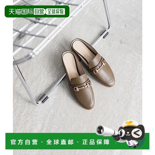 日本直邮RANDA 皮革搭扣无后帮乐福鞋 [92623260]