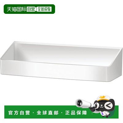 【日本直邮】Posey Kitchen 薄型调味架 带粘性片 白色 K134100
