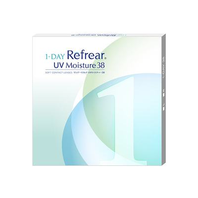 日本直邮Refrear UV Moisture一次性隐形近视眼镜日抛30片装镜片