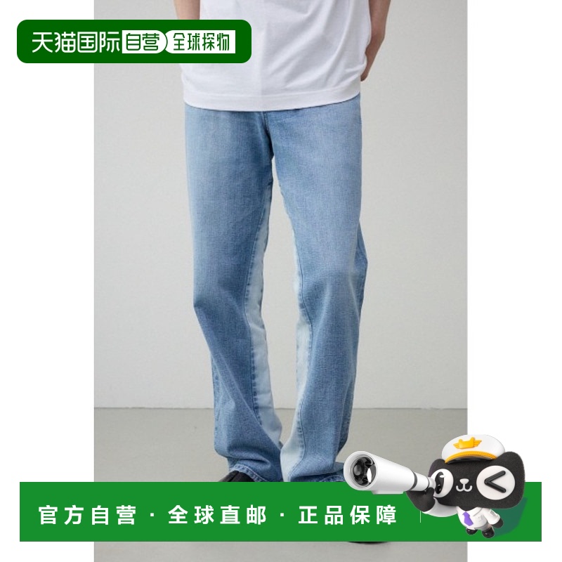 1h可退 日本直邮AZUL BY MOUSSY 男士微喇叭牛仔裤 251HAT12206E