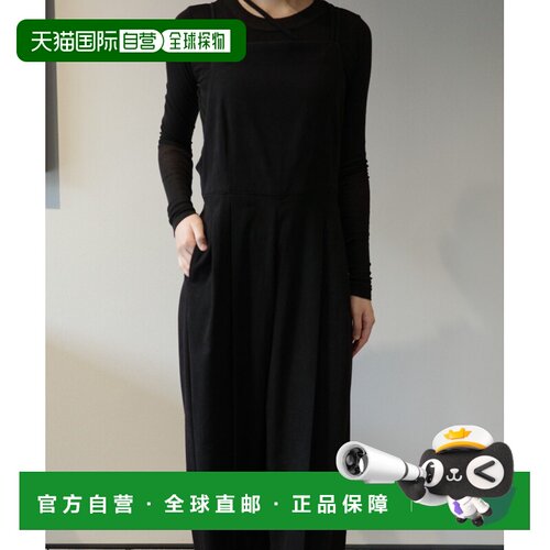 1h可退 日本直邮CLANE 女装 高腰宽松连体裤 可拆卸肩带设计  404