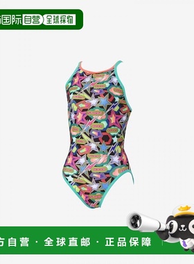 日本直邮Speedo Sparkling Boon Turns Suit 女士泳衣 STW02556-M