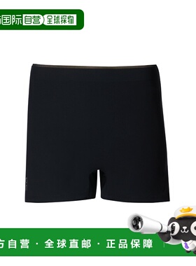 日潮跑腿ON昂跑 女款黑色竞赛紧身短裤 Black XS 1wf1020