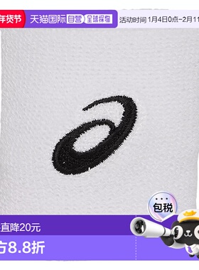 日潮跑腿Asics亚瑟士 儿童款护腕 白色 F 3034A093.100